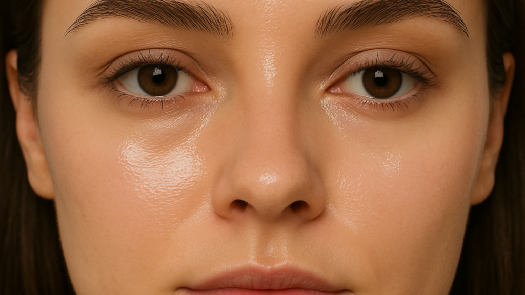 Hydrated under-eye